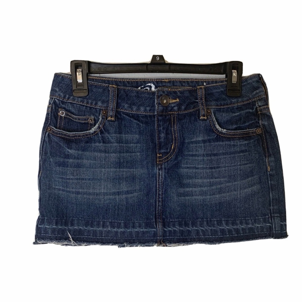 Bullhead Dark Blue Mini Skirt